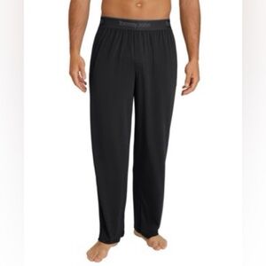 Tommy John Second Skin Lounge Pants Men's Medium Black Modal Blend Comfort Waist